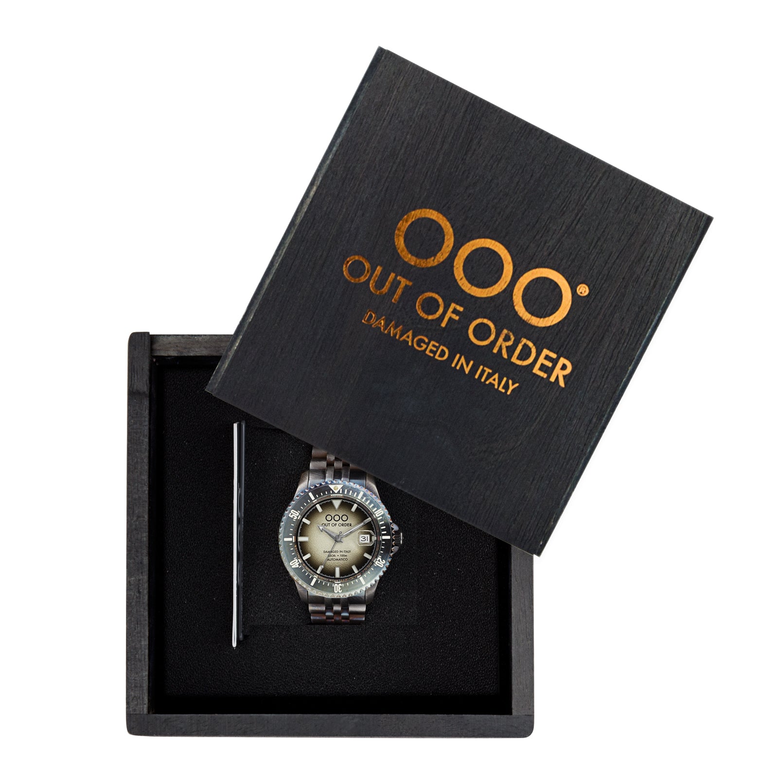 Out Of Order Automatico 9K White orologio automatico 44 mm