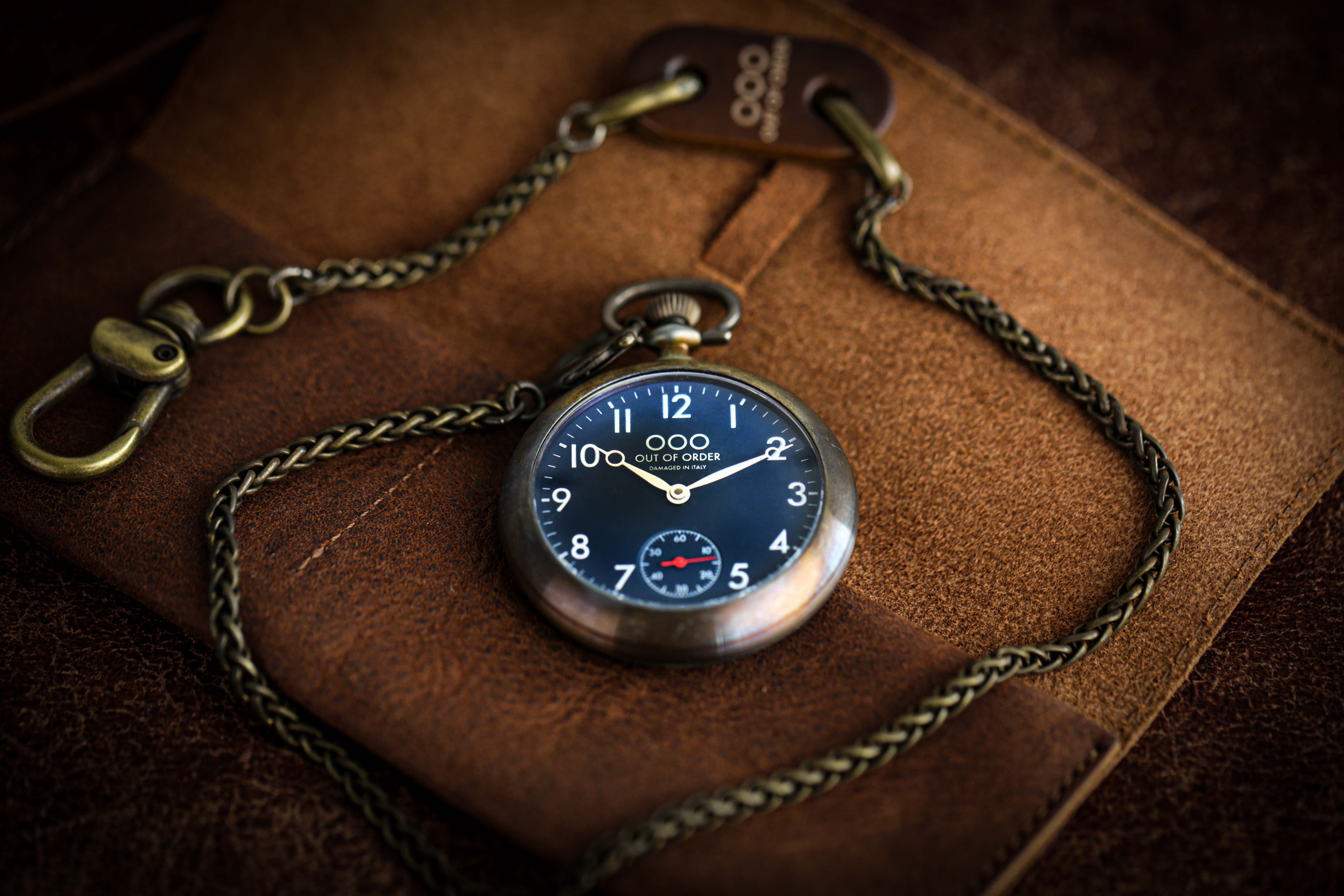 Out Of Order Calabrone Blue orologio da tasca 47 mm