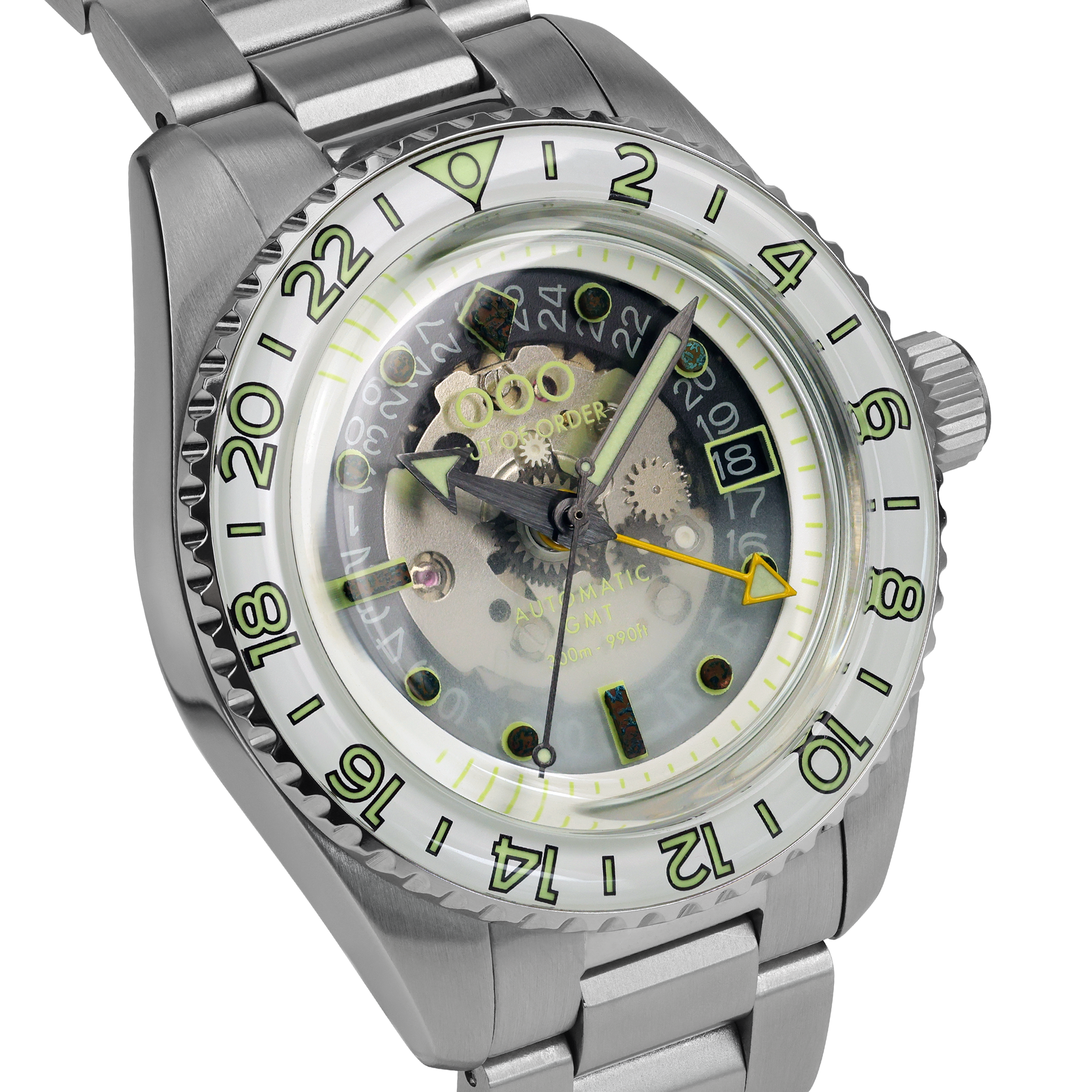 Out Of Order Shaker Gin Tonic GMT automatico 40mm