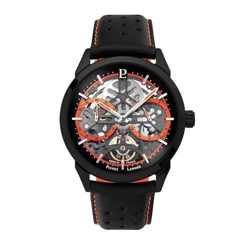 Pierre Lannier Monarck orologio automatico 43 mm acciaio 5 ATM