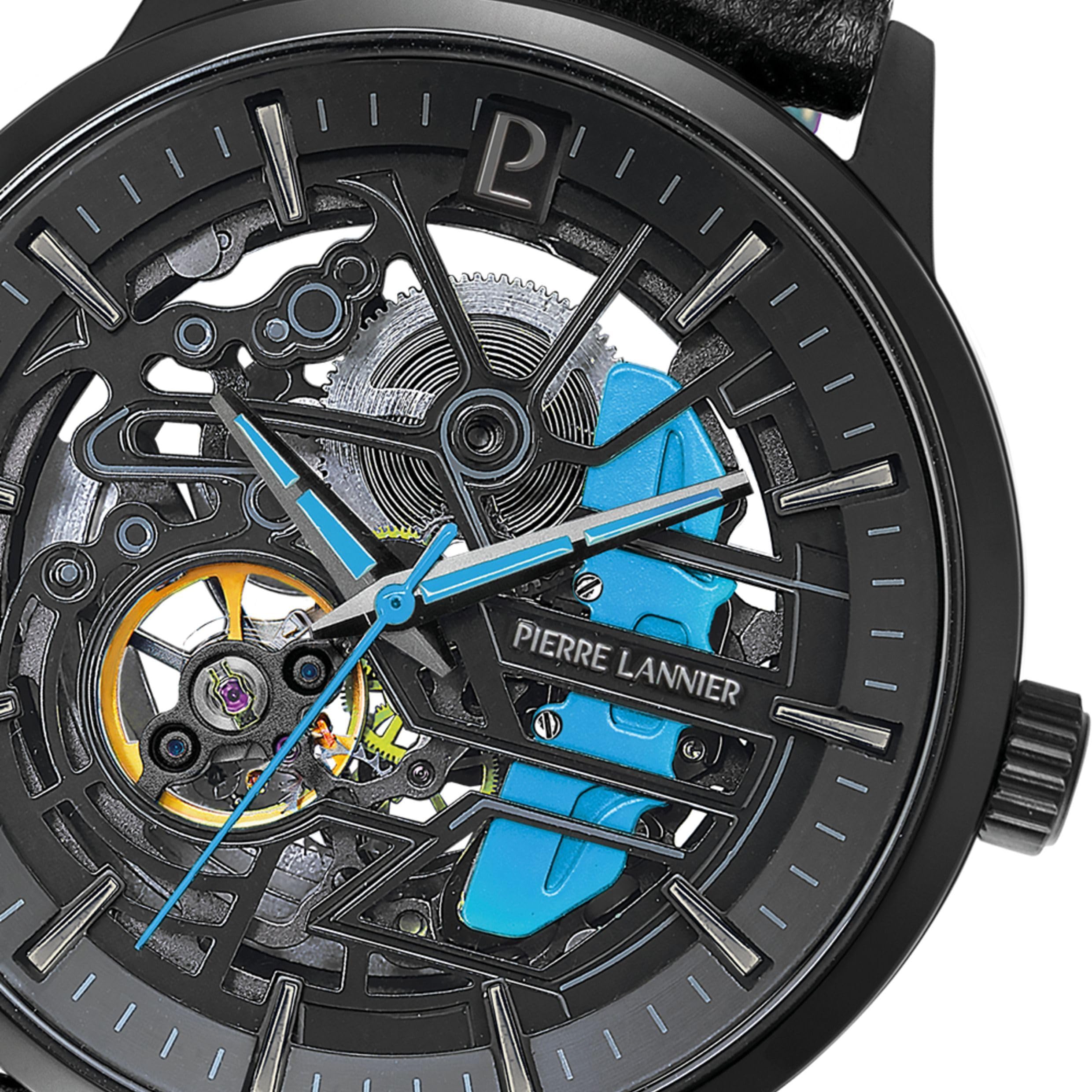 Pierre Lannier Paddock orologio automatico 43 mm acciaio
