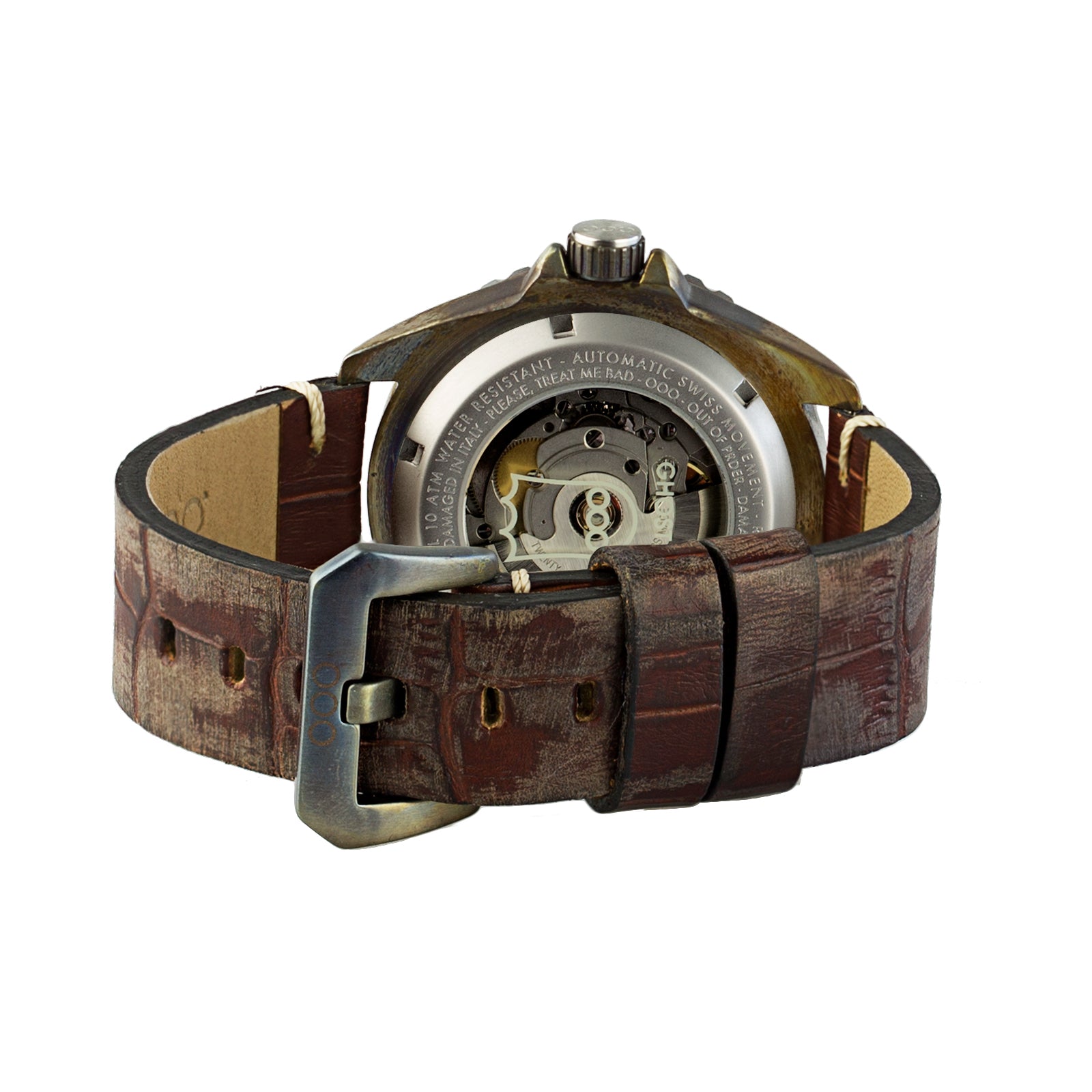 Out Of Order Ghost 3.0 orologio automatico 44 mm ruggine