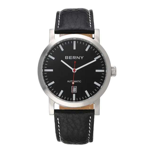 Berny ST1612 Orologio Uomo Nero Automatico