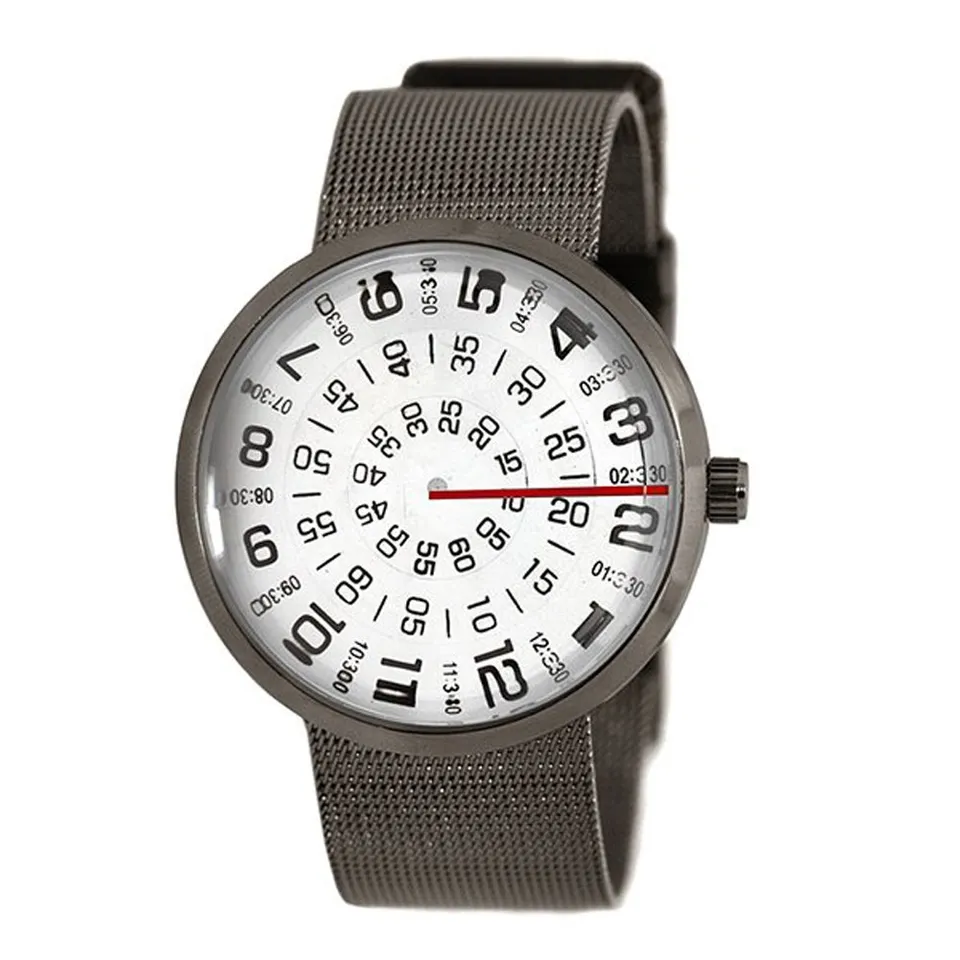 Mykonos Design Visus White orologio unisex nero