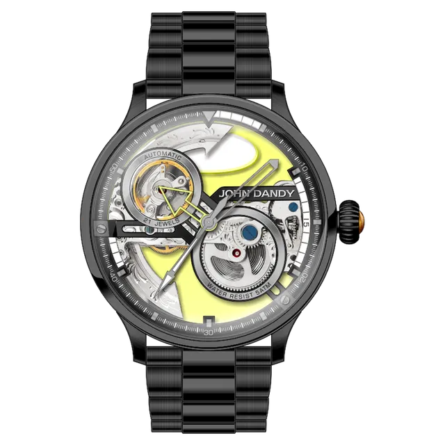 John Dandy Huck JD3970M orologio nero