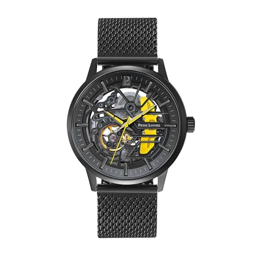 Pierre Lannier Paddock orologio automatico 43 mm acciaio