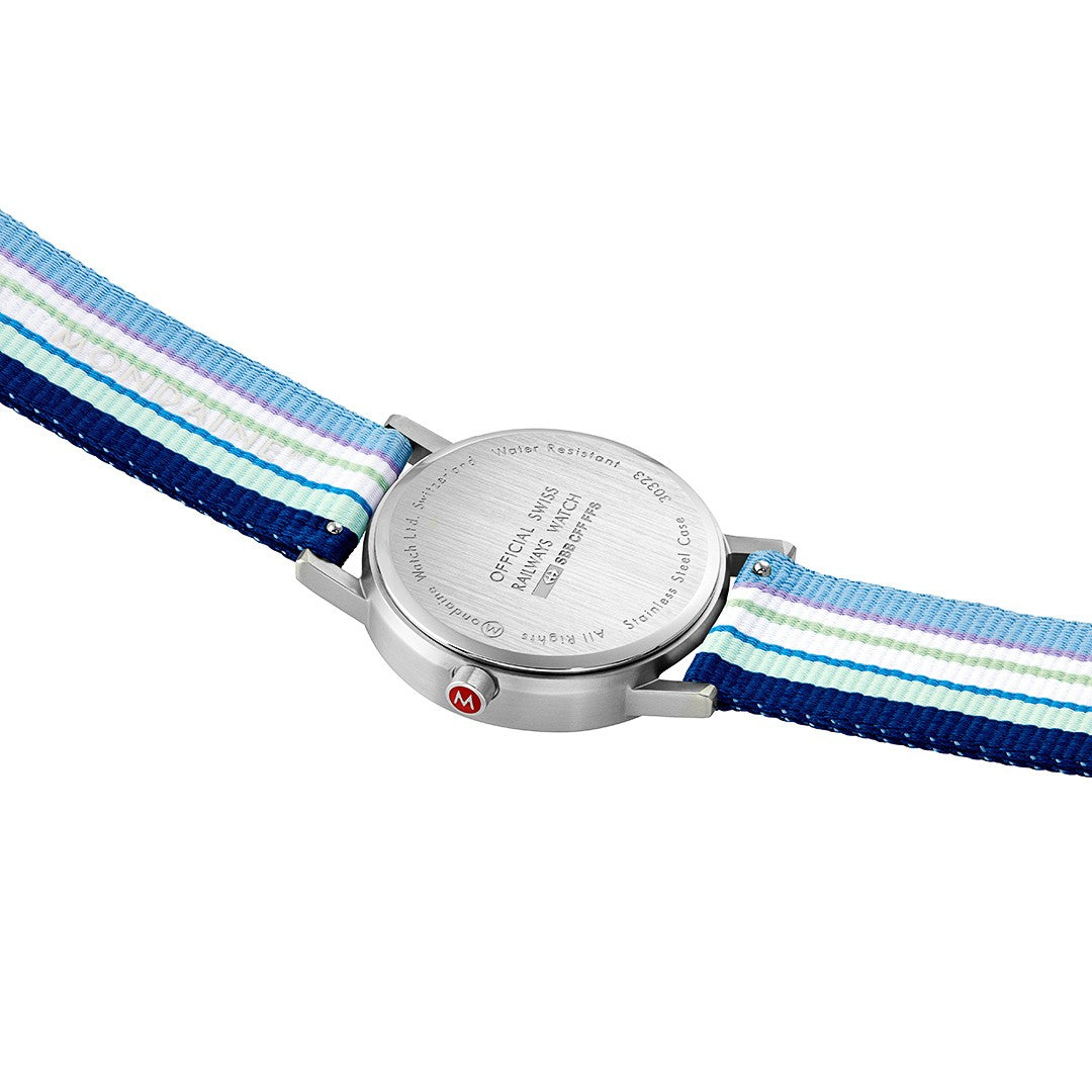 Mondaine Tessuto Multicolore cinturino 16 mm fantasia