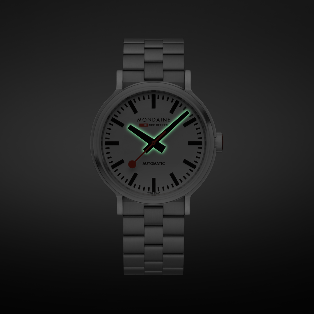 Mondaine The Original Automatic orologio acciaio 41mm