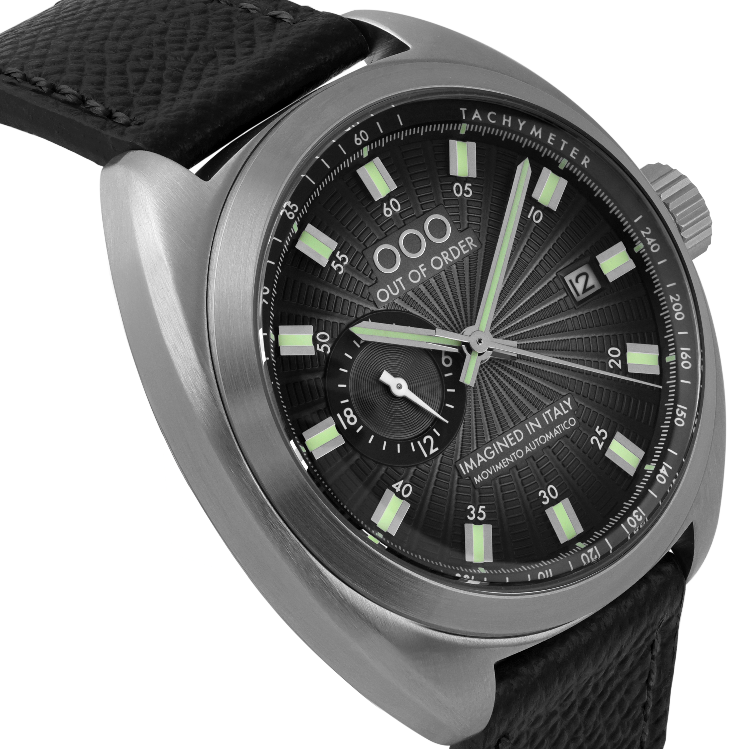 Out Of Order Torpedine Eclipse orologio automatico 42 mm nero