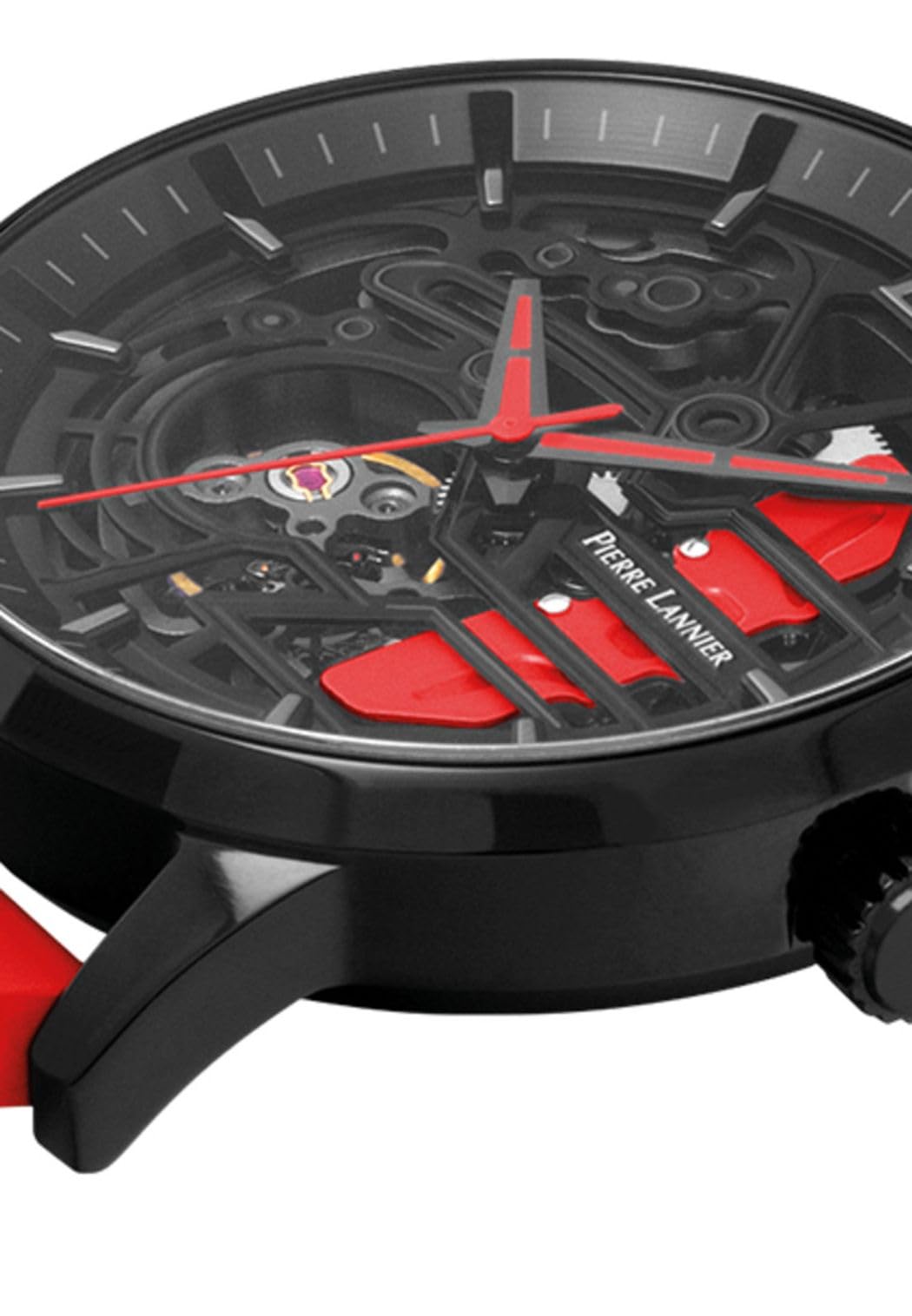 Pierre Lannier Paddock orologio automatico 43 mm acciaio