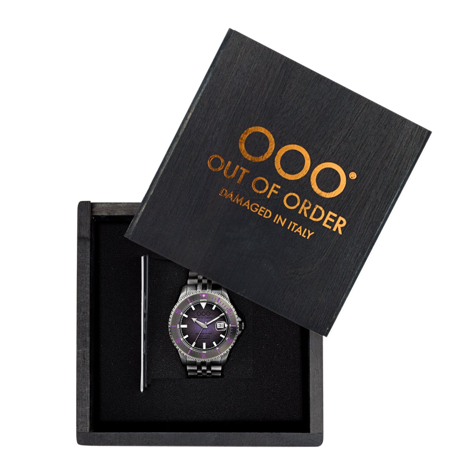 Out Of Order Automatico 9K Purple orologio automatico 44 mm