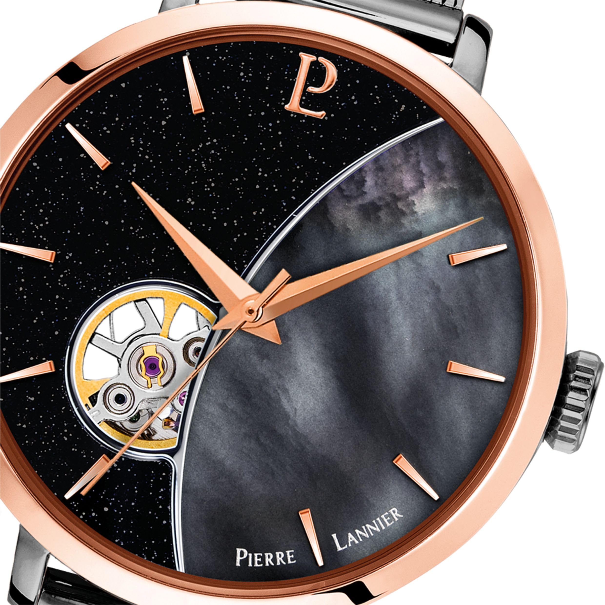 Pierre Lannier Celeste Orologio Automatico 37 mm Acciaio