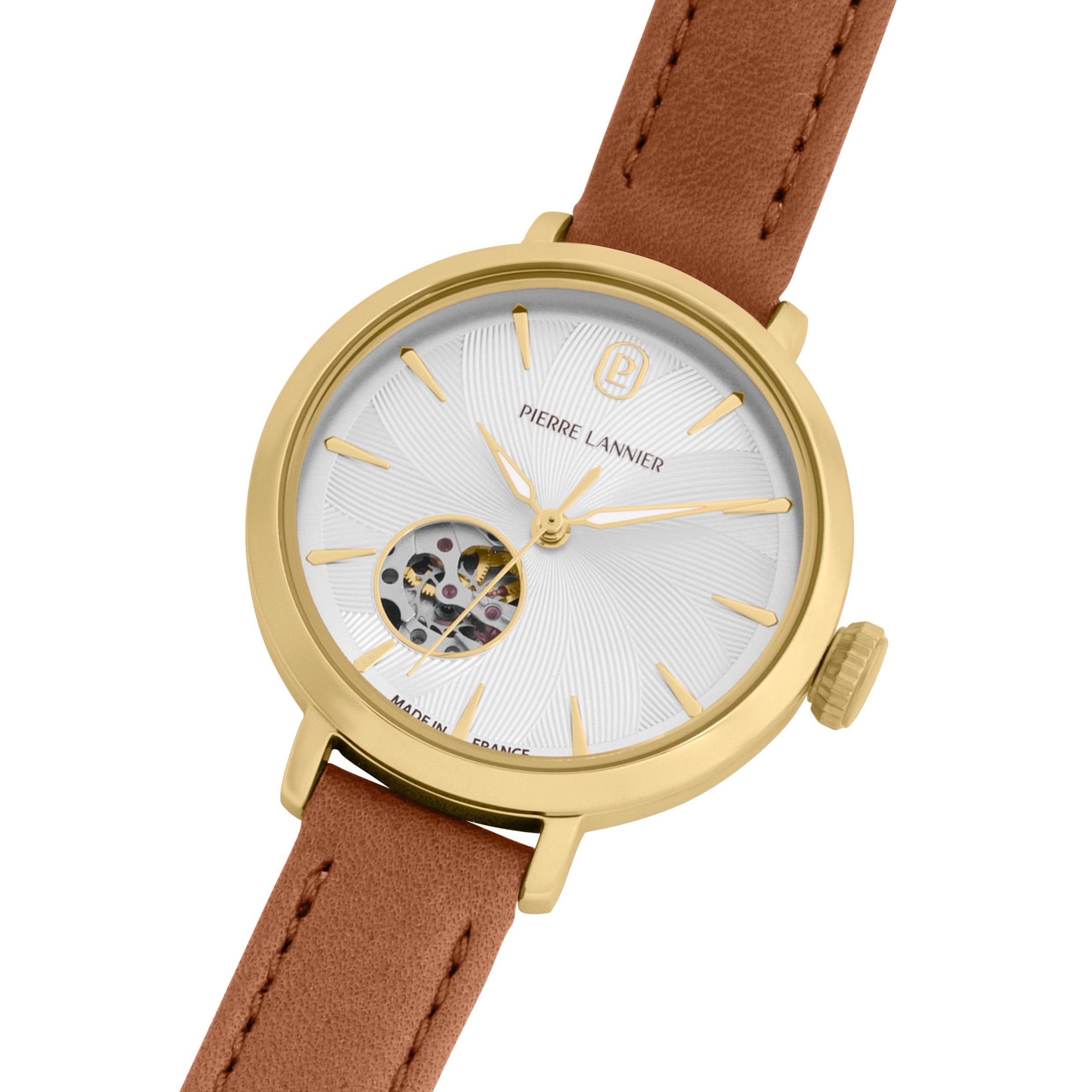 Pierre Lannier Soline orologio automatico donna bianco