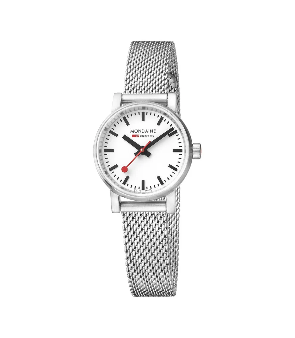 Mondaine evo2 Petite orologio 26mm acciaio zaffiro