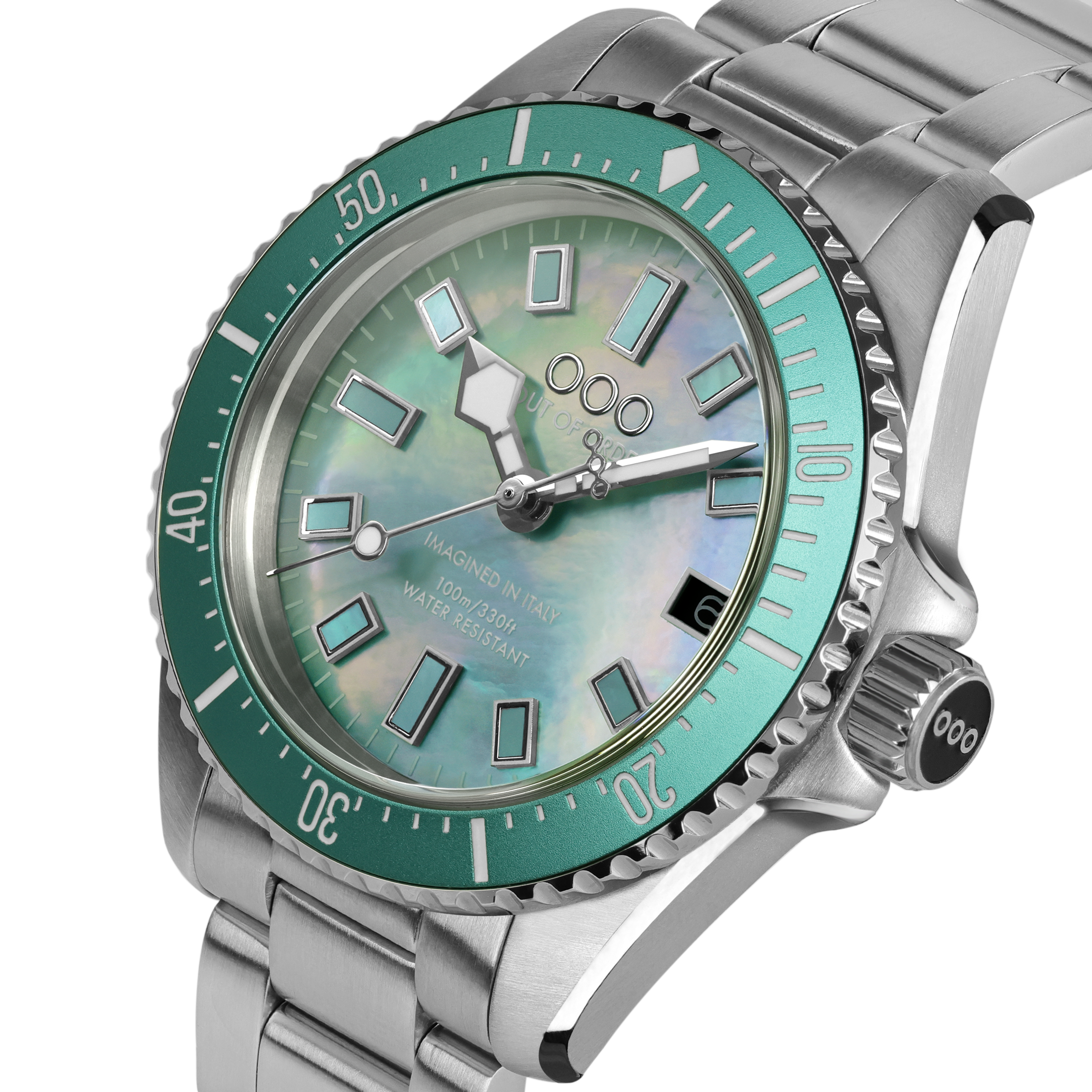 Out Of Order Casanova 38 orologio quarzo madreperla turchese