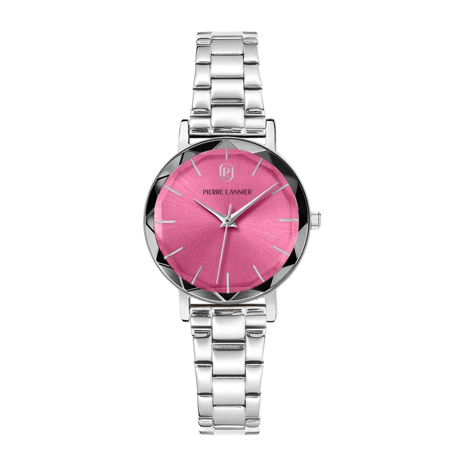 Pierre Lannier Multiples 011L651 Orologio Rosa Acciaio