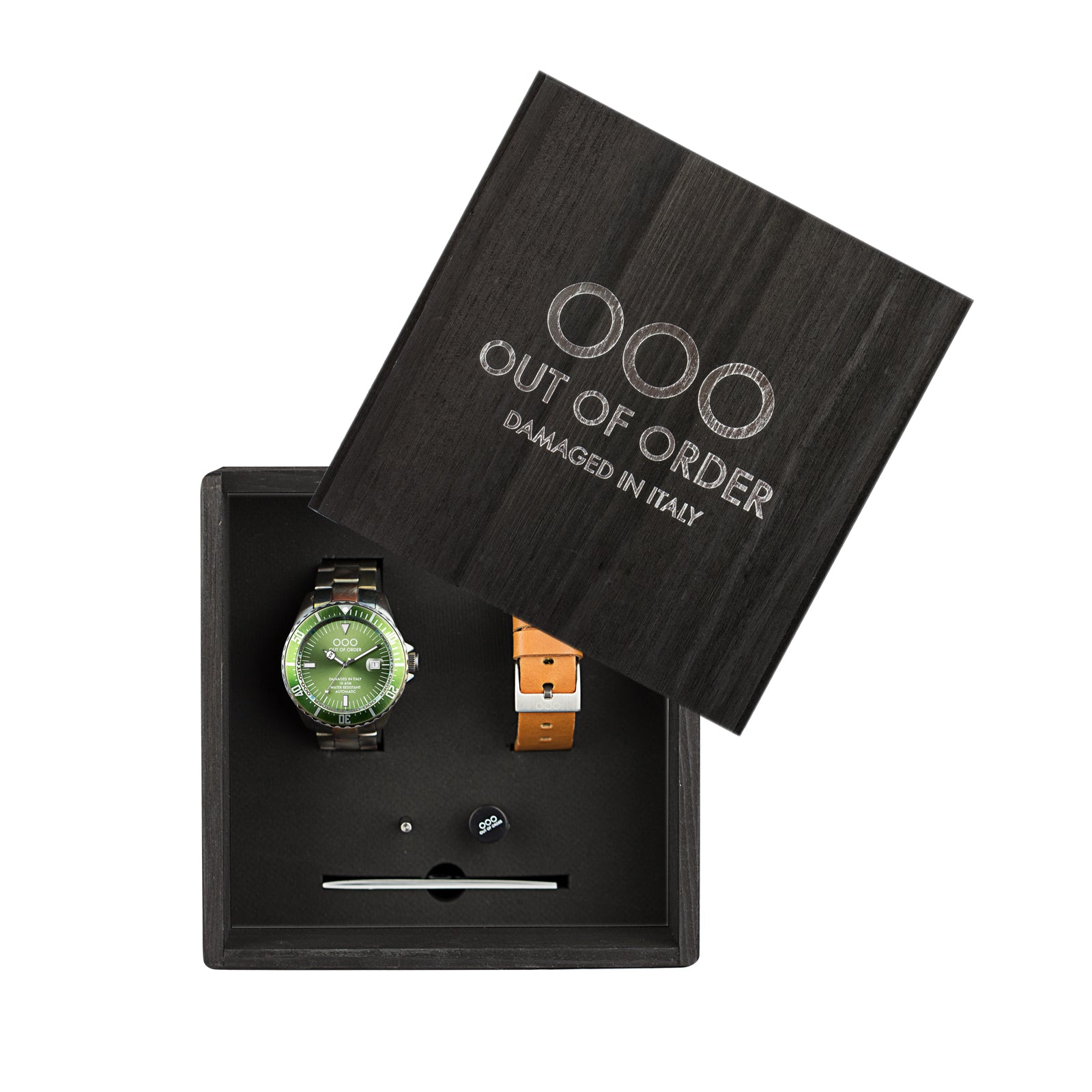 Out Of Order Automatico orologio automatico 44mm verde