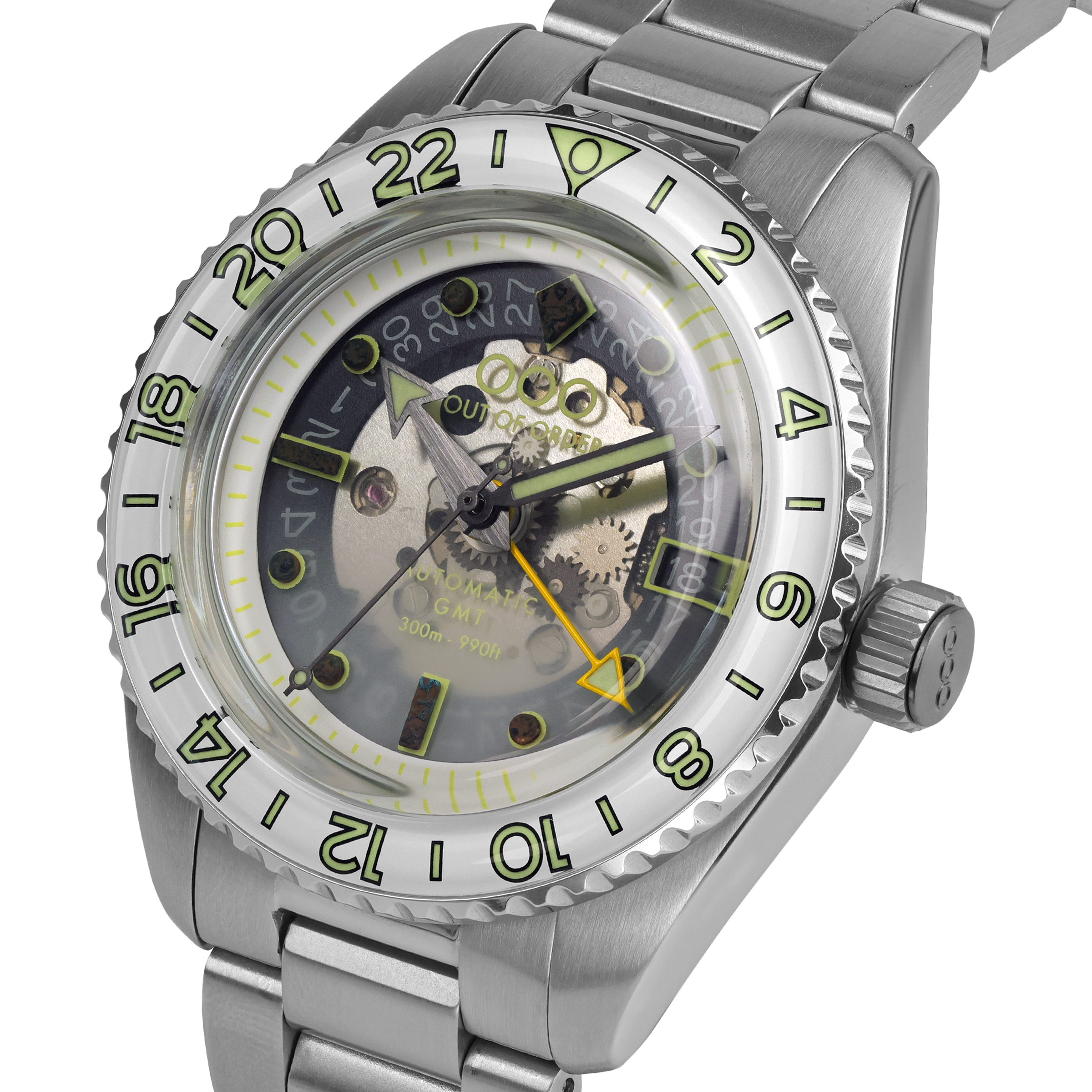Out Of Order Shaker Gin Tonic GMT automatico 40mm
