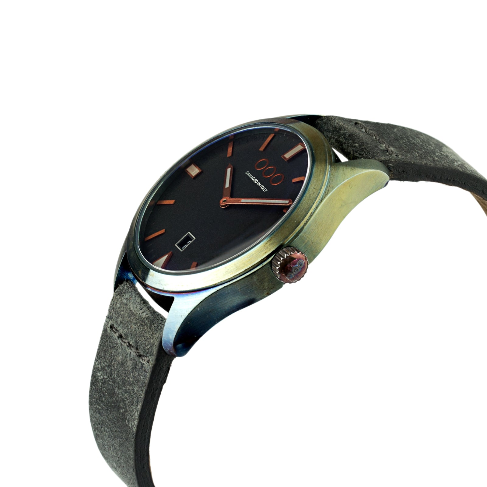 Out Of Order 143 Black orologio quarzo 40 mm pelle nero