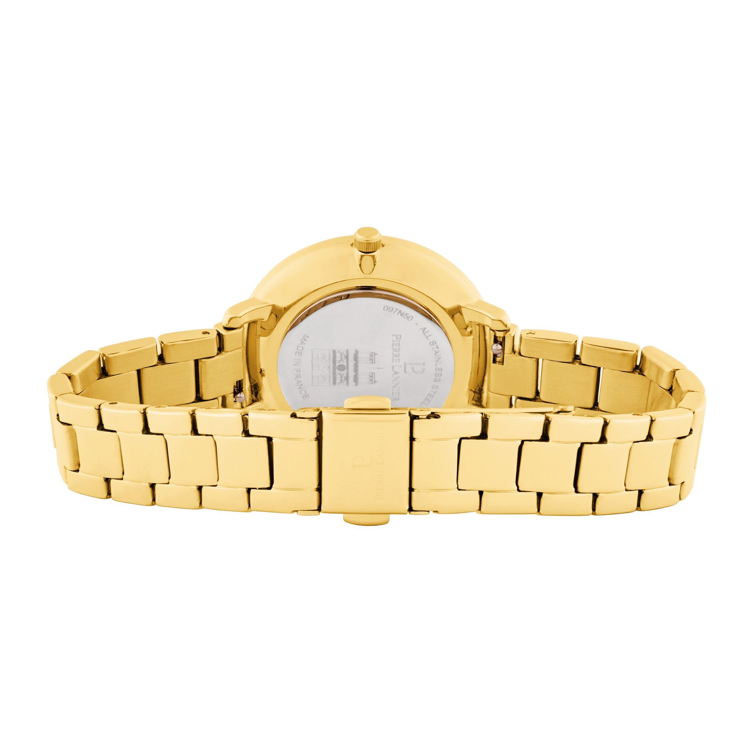 Pierre Lannier Coeur Battant orologio 33 mm bracciale acciaio