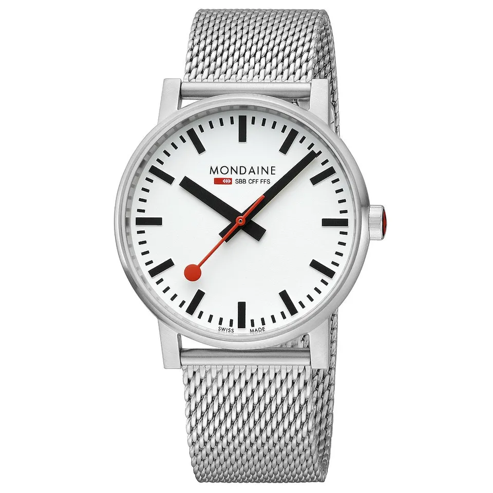 Mondaine evo2 Big orologio 43mm acciaio quarzo