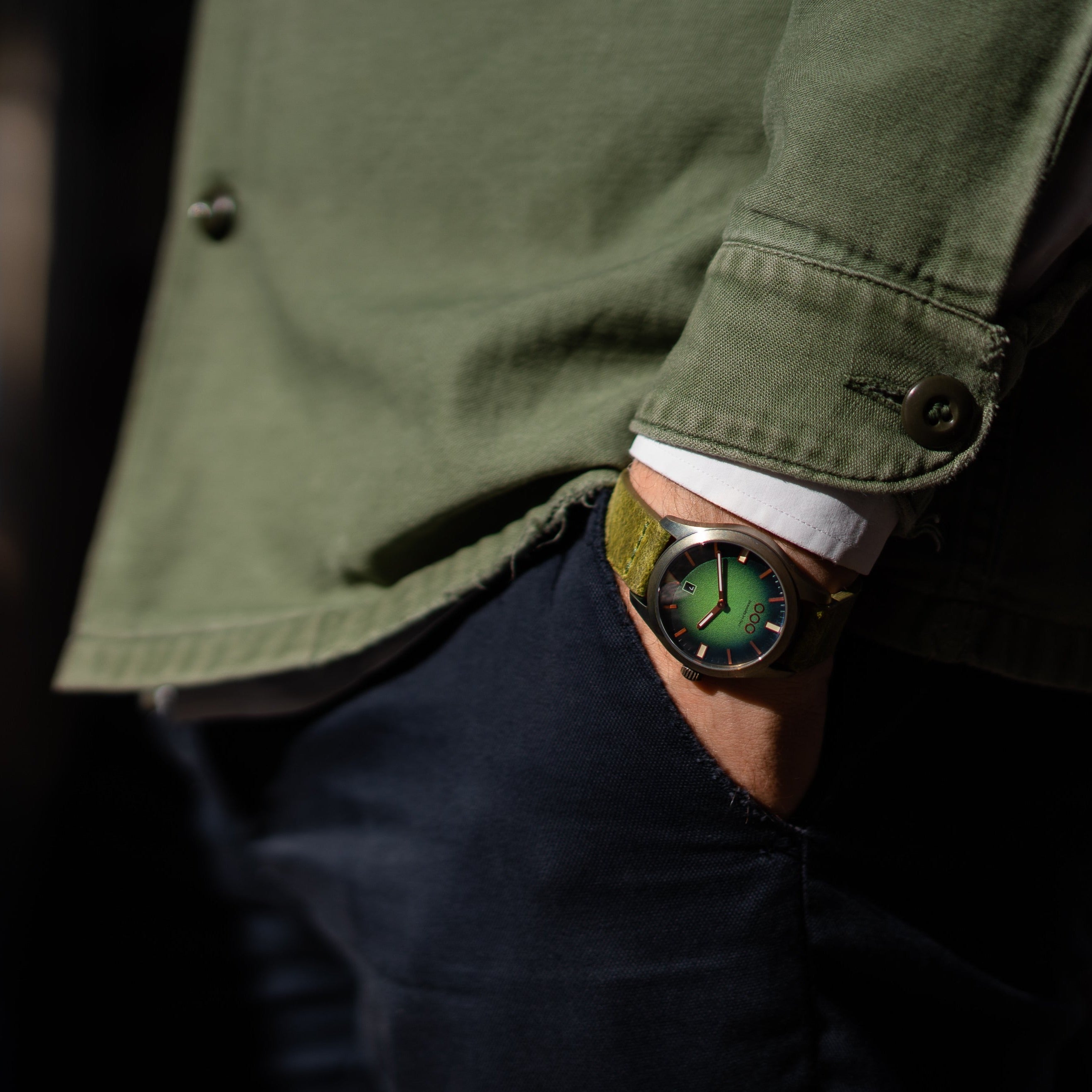 Out Of Order 143 Green orologio quarzo 40mm verde