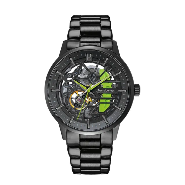 Pierre Lannier Paddock orologio uomo automatico 43 mm 5 ATM