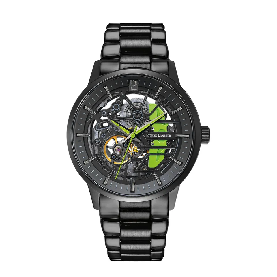 Pierre Lannier Paddock orologio uomo automatico 43 mm 5 ATM