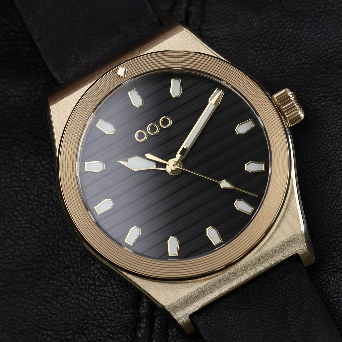 Out Of Order Forma Settanta Black orologio bronzo 39 mm