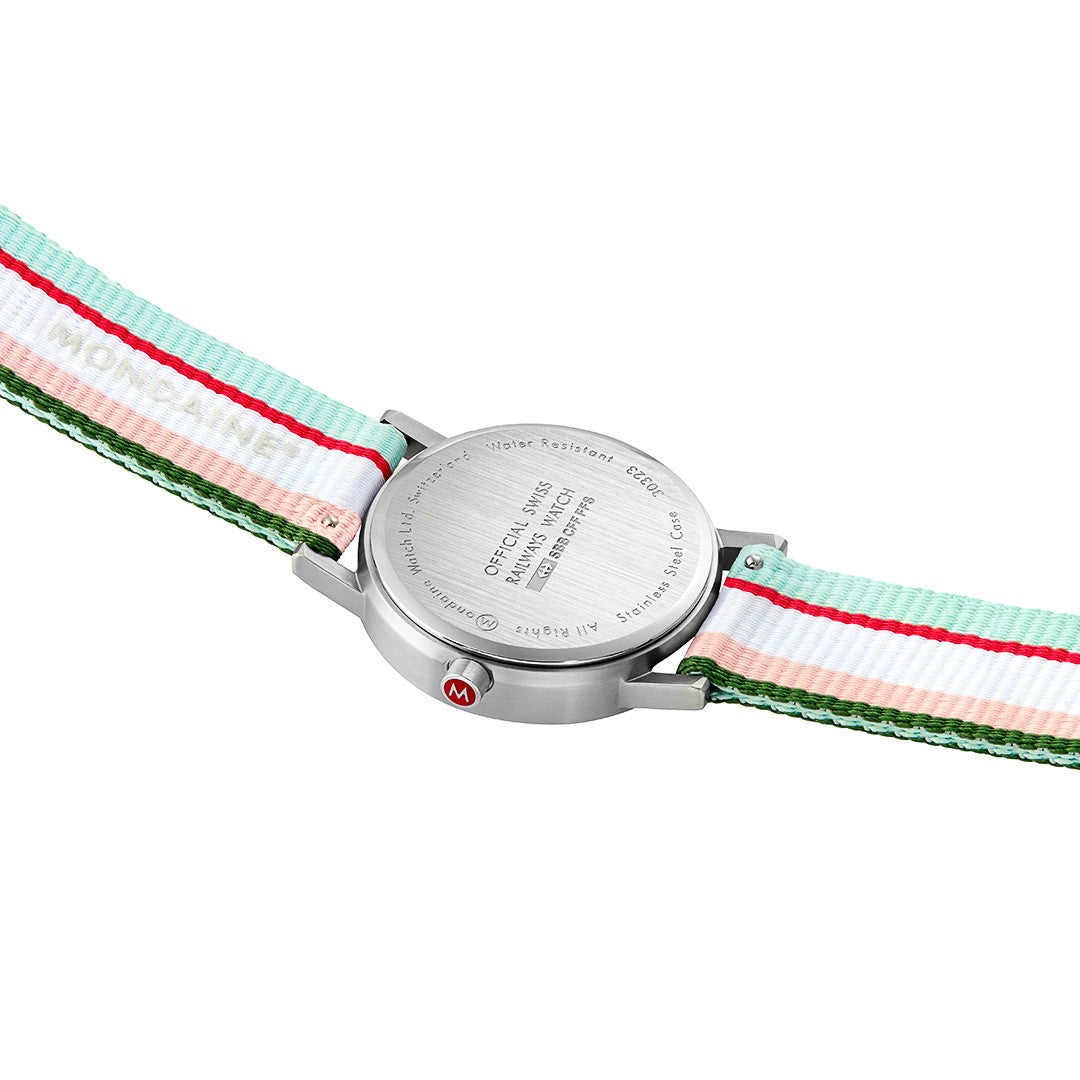 Mondaine Cinturino Tessuto Multicolore 16 mm