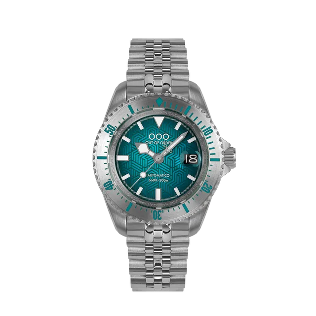 Out Of Order Diverissimo Azteco Ottanio orologio verde 42 mm