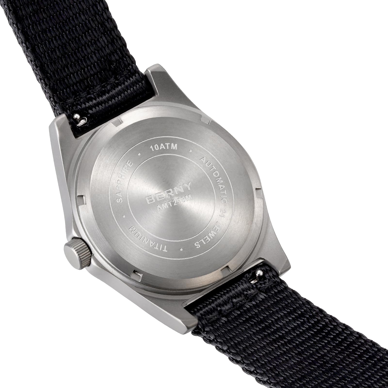 Berny Titanium Collection orologio automatico titanio zaffiro 10ATM