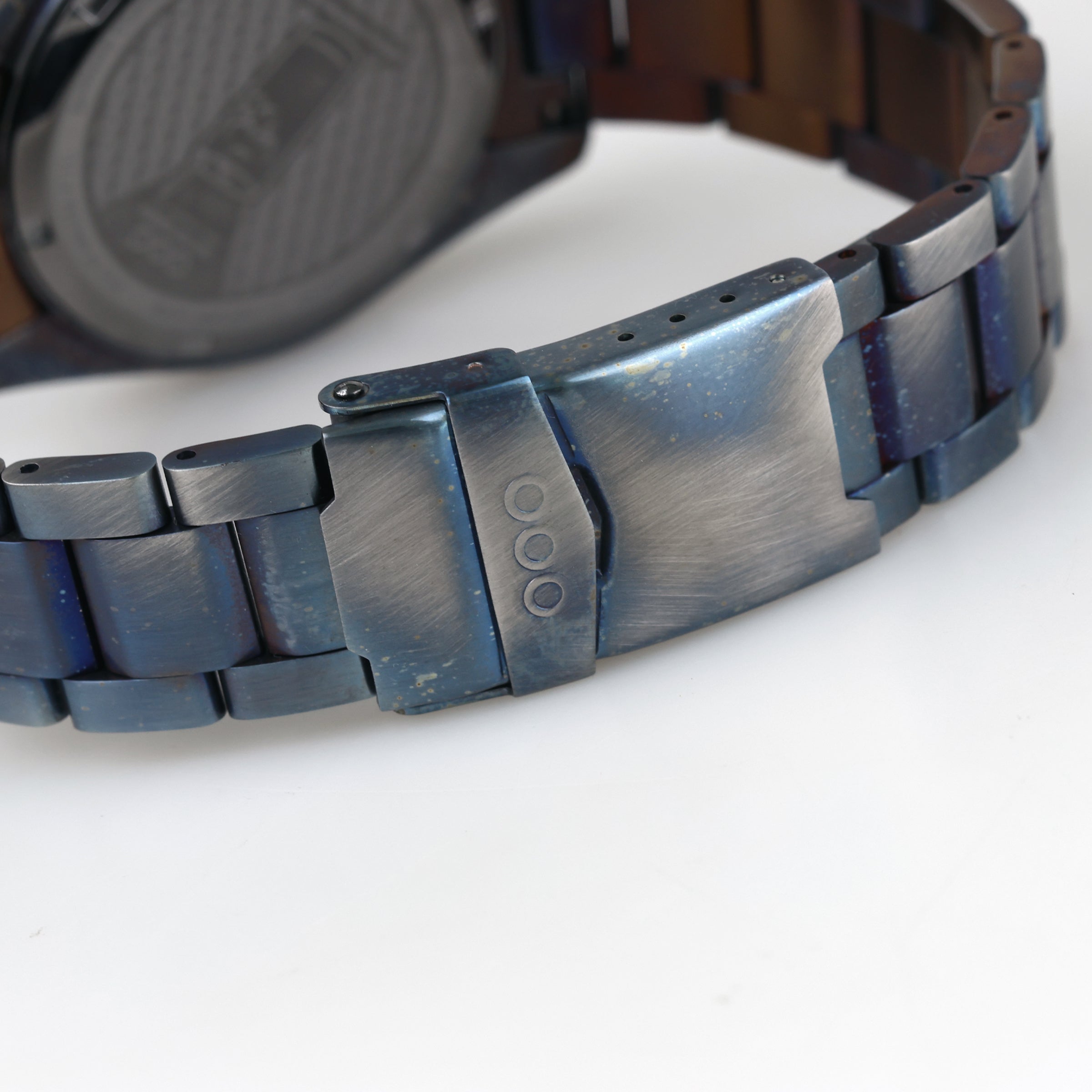 Out Of Order Shaker GMT orologio blu 40 mm acciaio