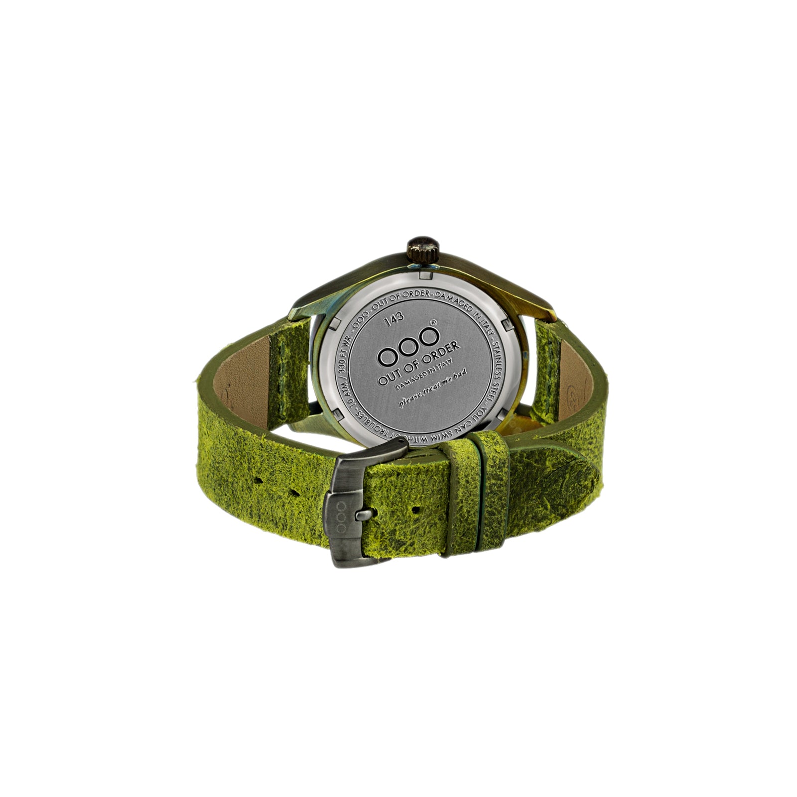 Out Of Order 143 Green orologio quarzo 40mm verde