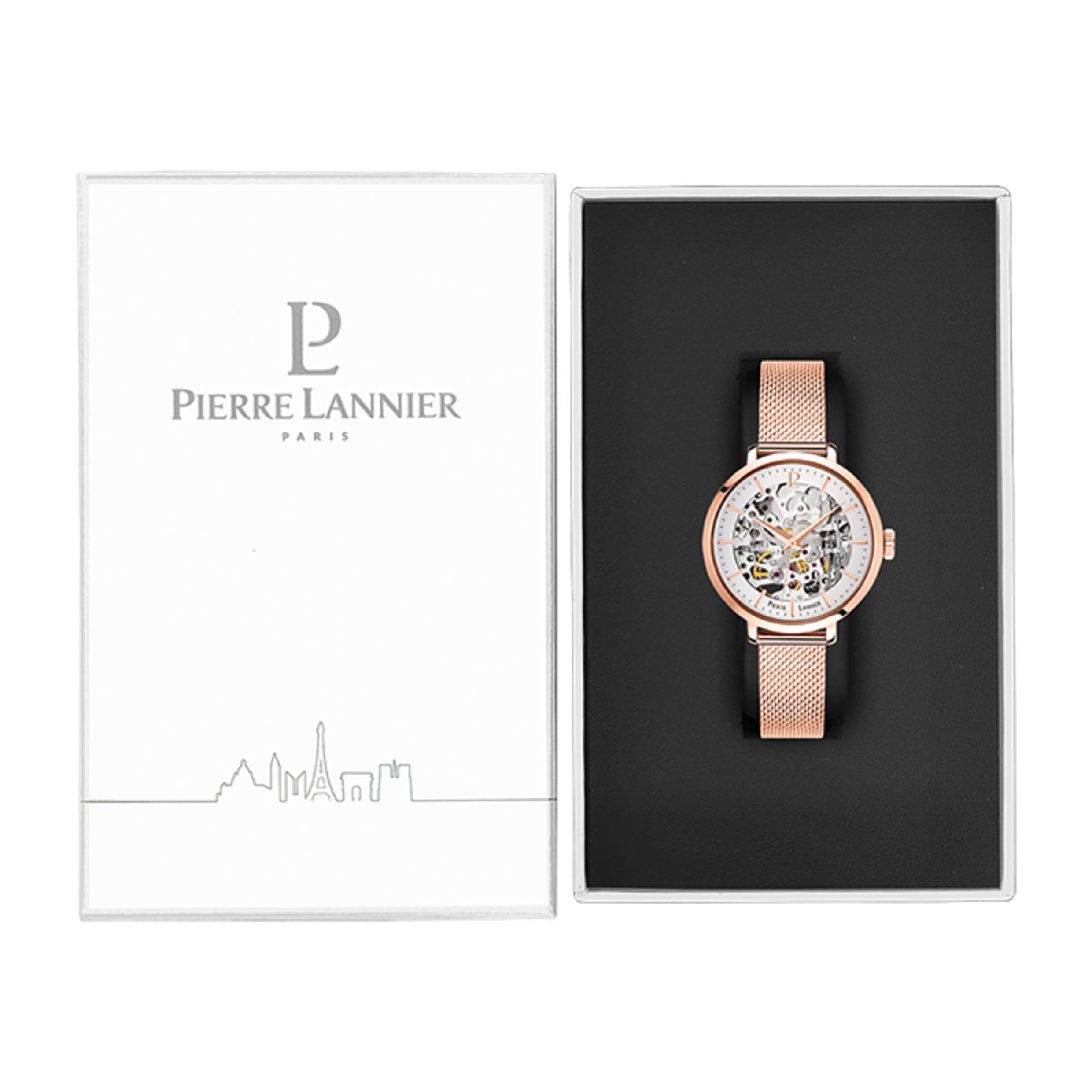 Pierre Lannier 313B928 Orologio Donna Automatico Rosa 35 mm