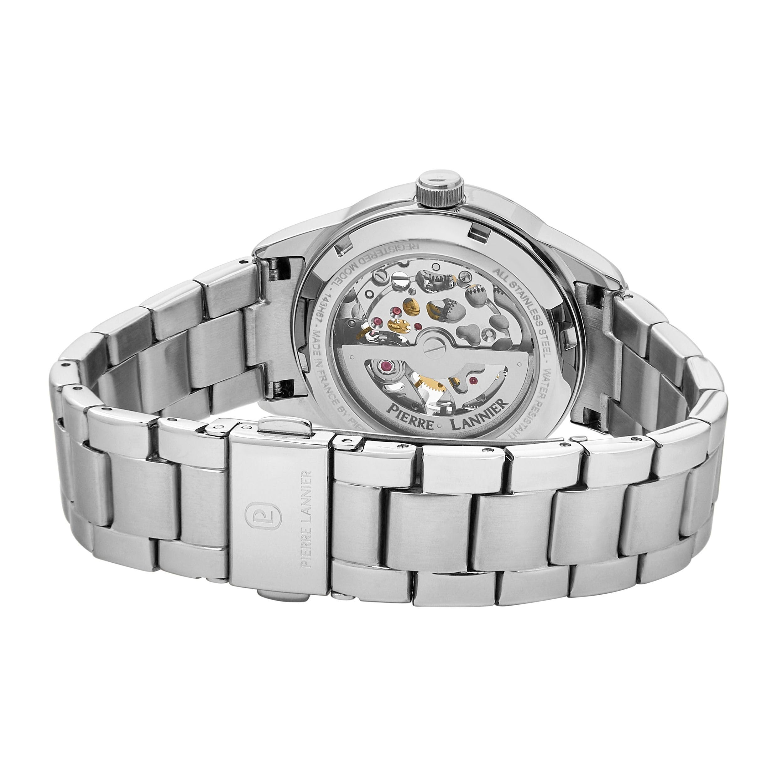 Pierre Lannier Thea Automatico Orologio 35,5 mm Acciaio