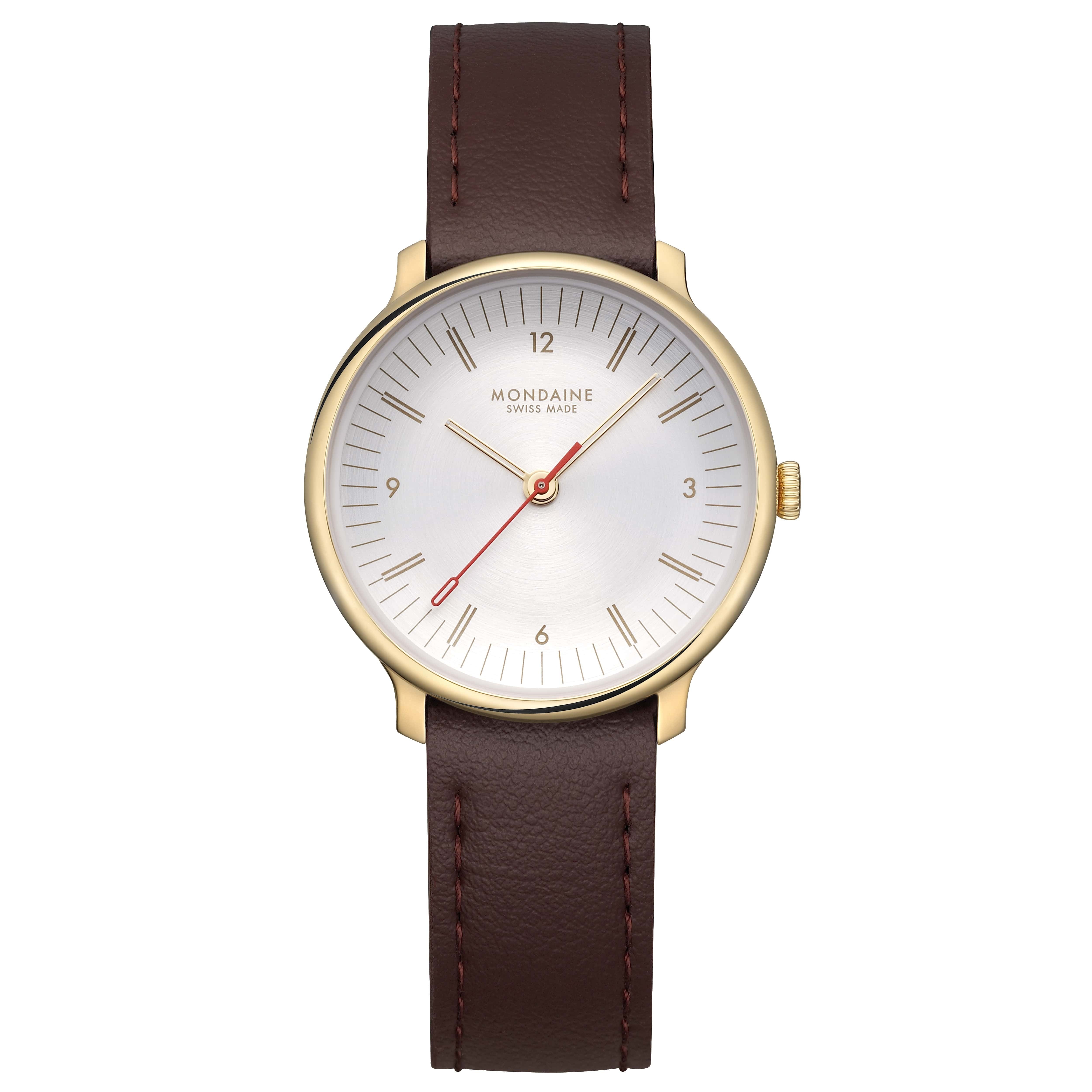 Mondaine Doppio Oro MLE.33110.LGV orologio 33mm