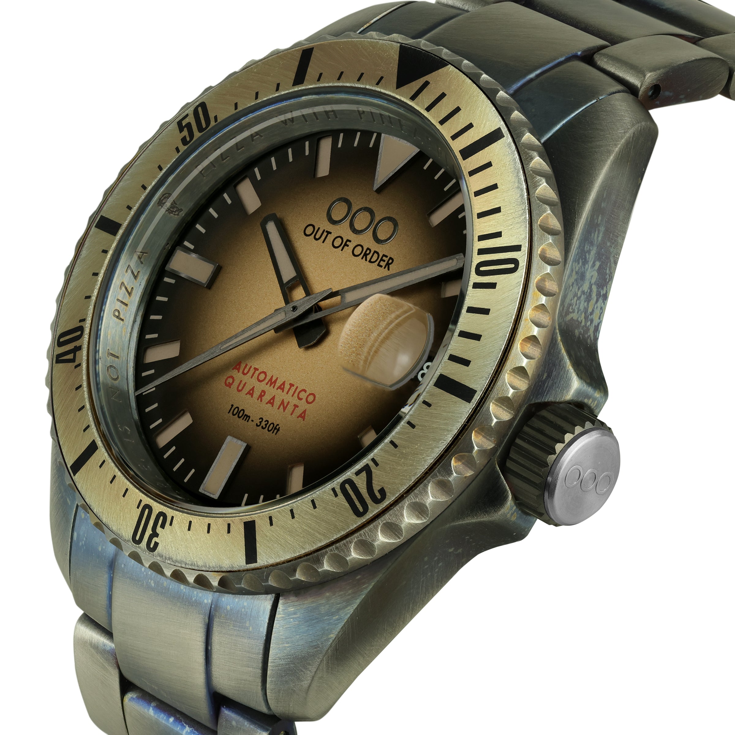 Out Of Order Automatico Quaranta Sand orologio 40 mm