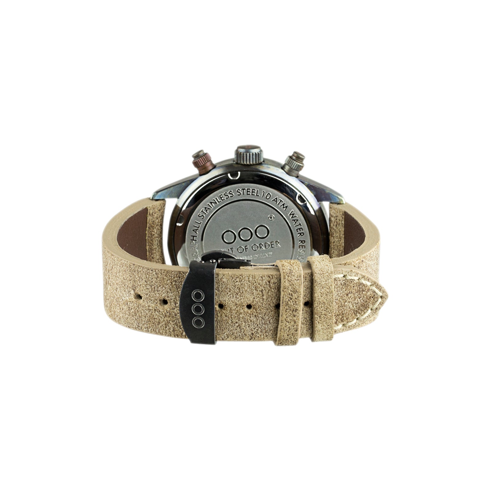 Out Of Order Cronografo Palude Cream orologio 42 mm crema