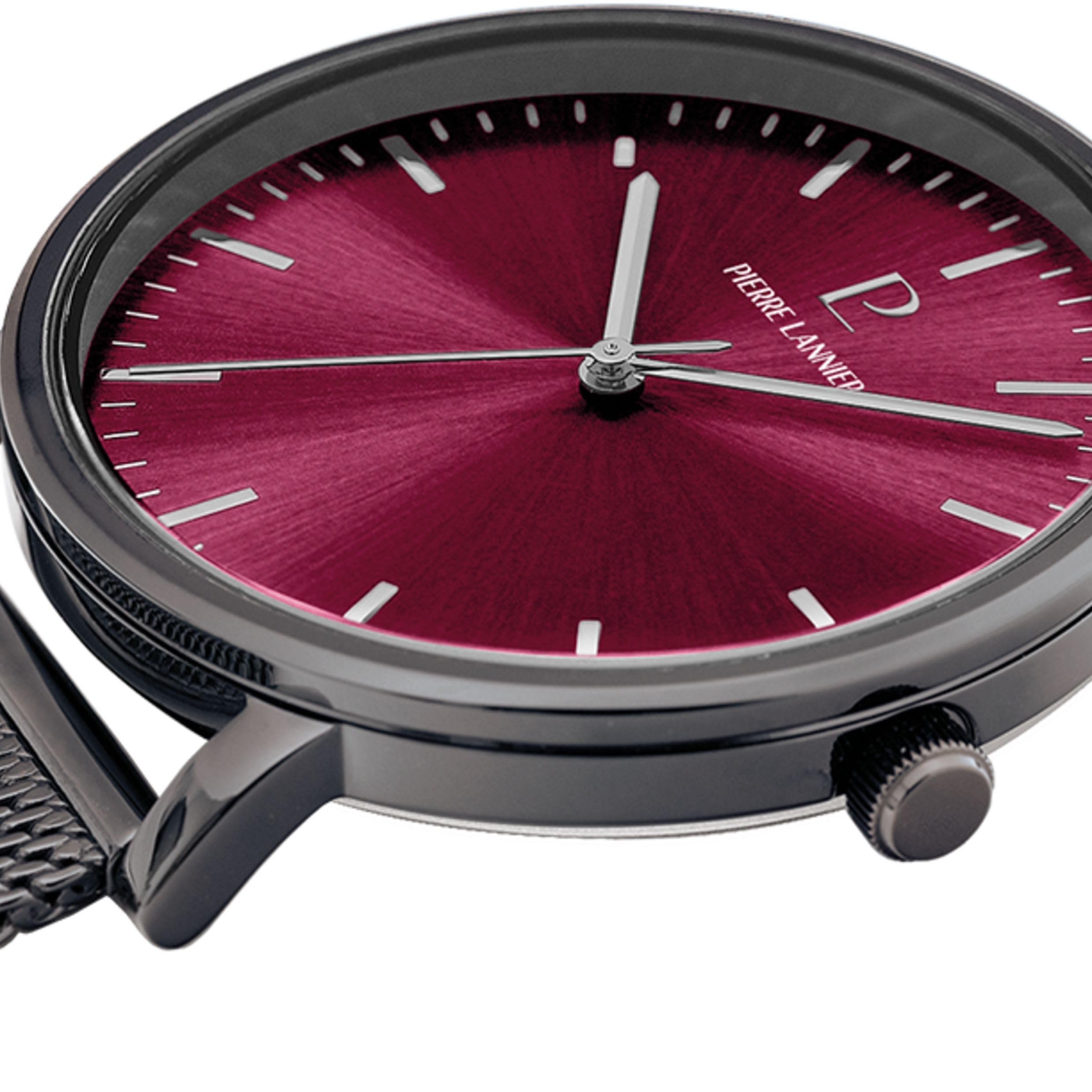 Pierre Lannier Essential 216J459 orologio bordeaux 40,5 mm