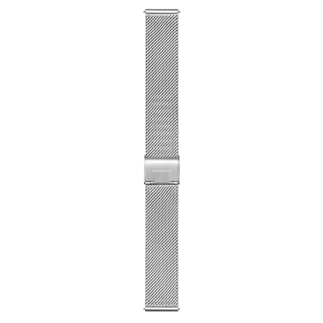 Mondaine bracciale acciaio 18mm lucido easy-click