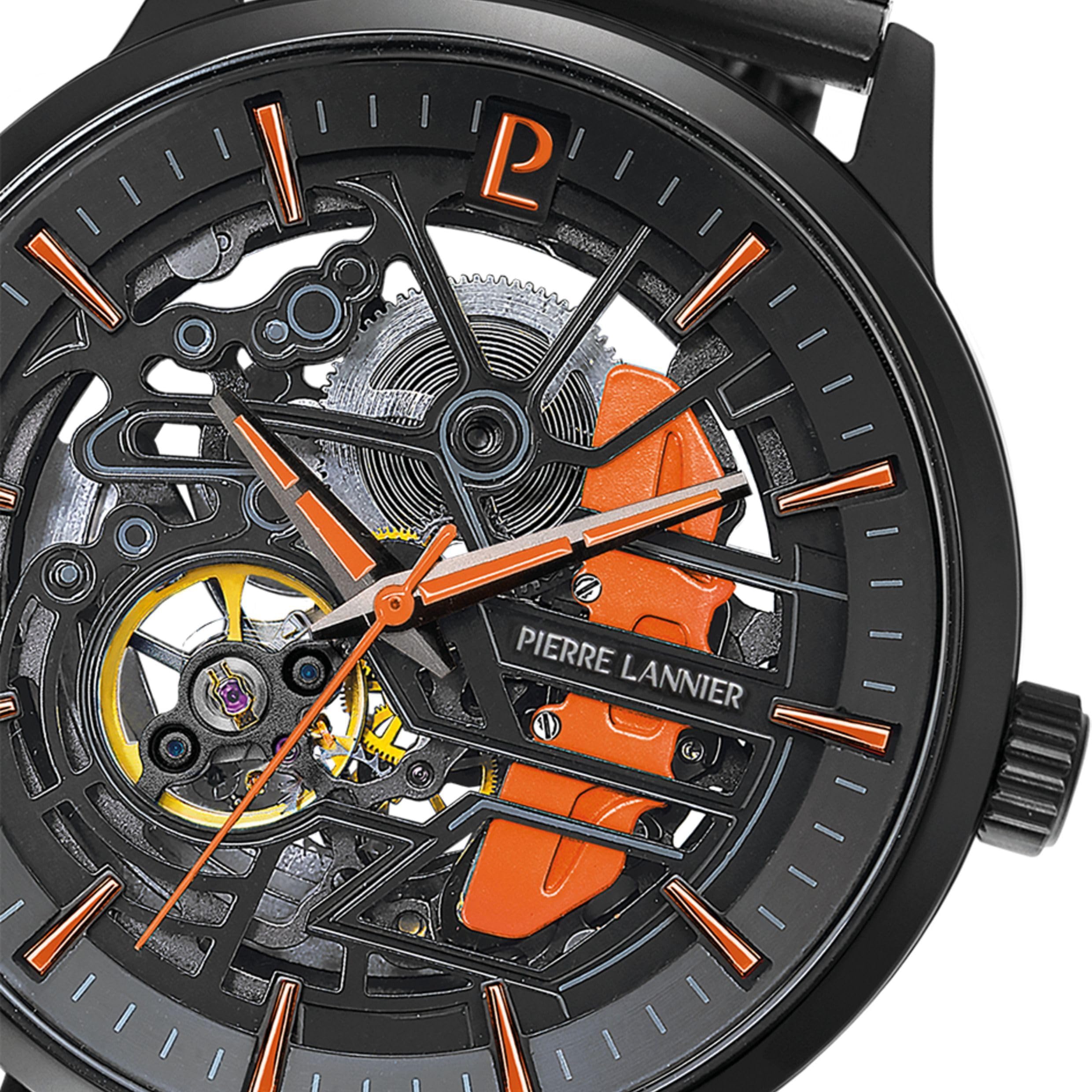 Pierre Lannier Paddock orologio automatico 43 mm acciaio 5 ATM