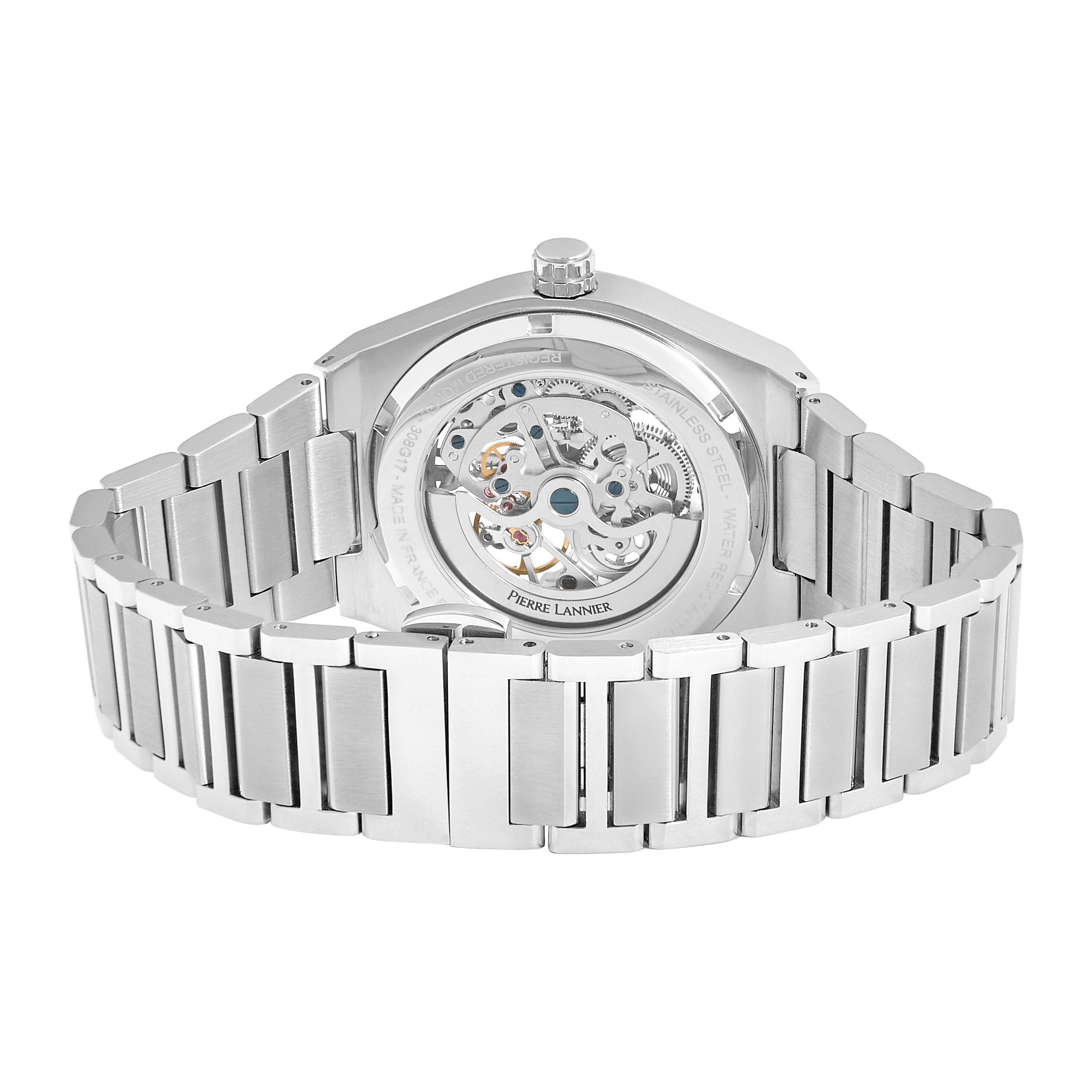 Pierre Lannier Automatic orologio automatico 42,5 mm acciaio