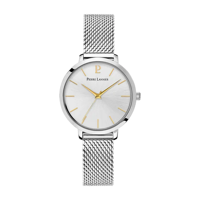 Pierre Lannier Chouquette orologio quarzo argento