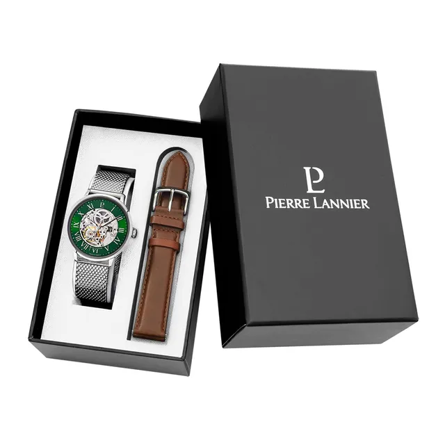 Pierre Lannier Automatic Vert orologio automatico 42 mm verde