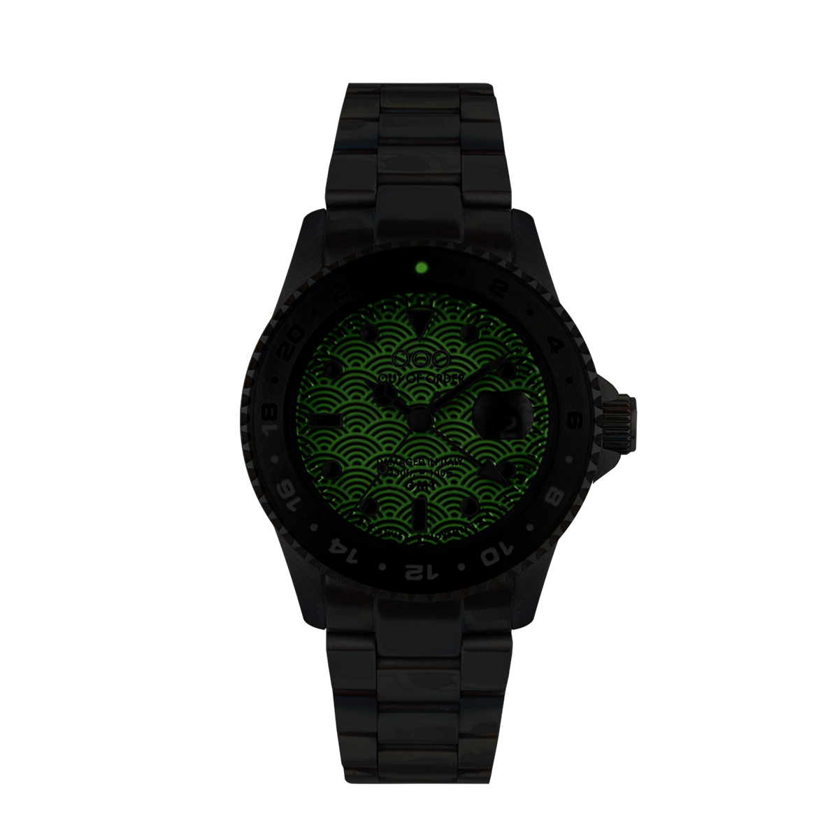 Out Of Order GMT Tokyo Shibuya Ultra Distressed Orologio 44mm