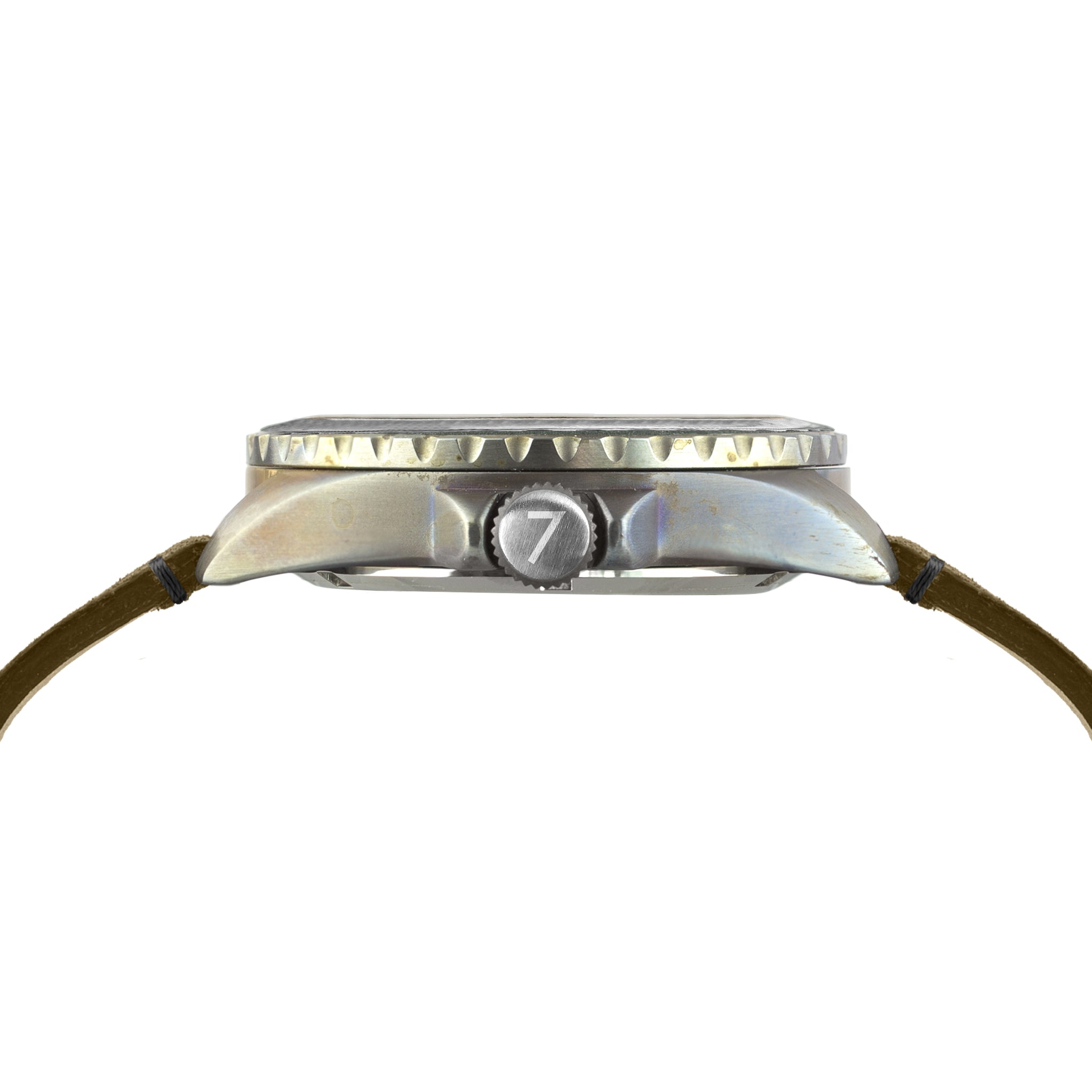 Out Of Order ModeratOOOr 3.0 orologio automatico 44 mm argento pelle