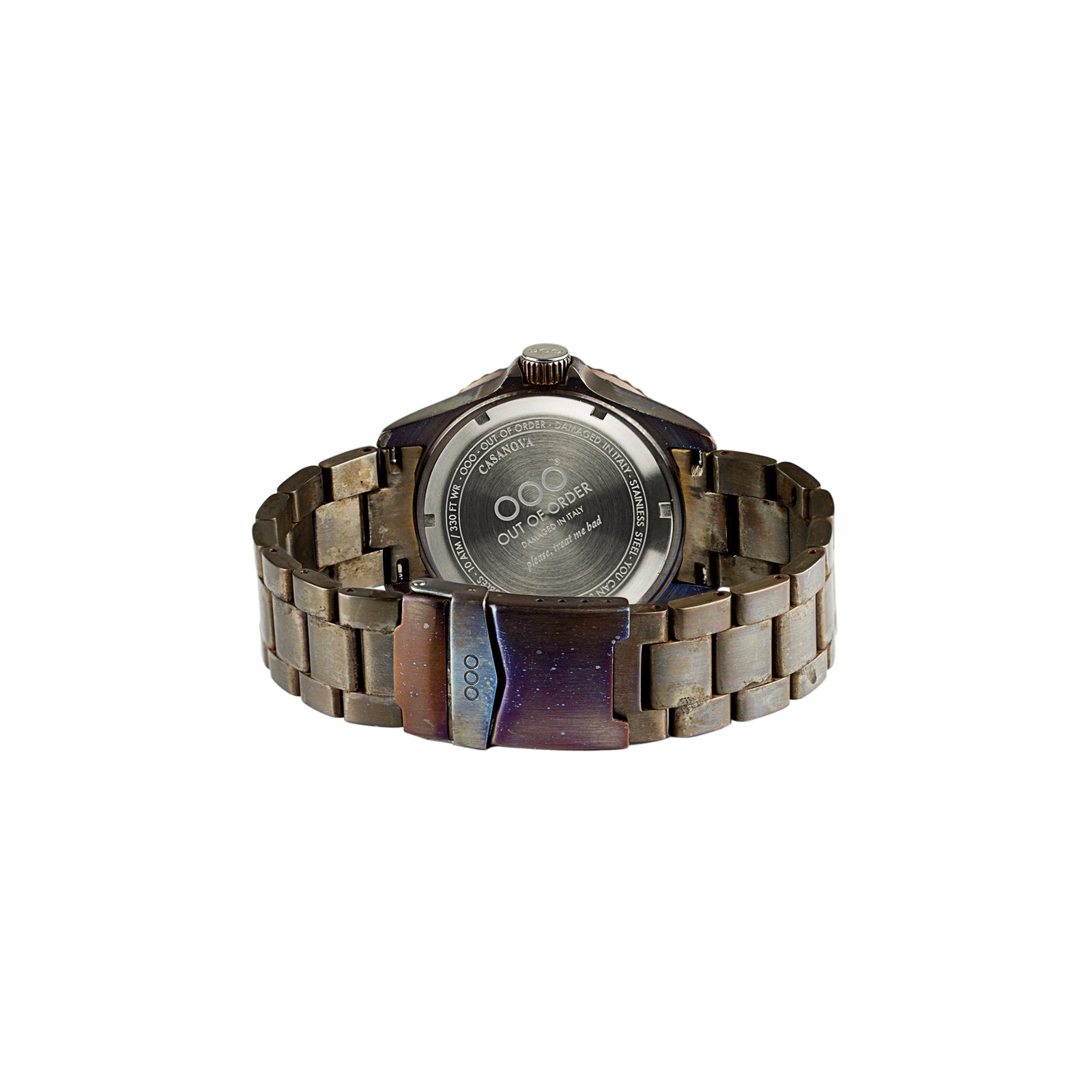Out Of Order Casanova Green orologio quarzo 44 mm verde