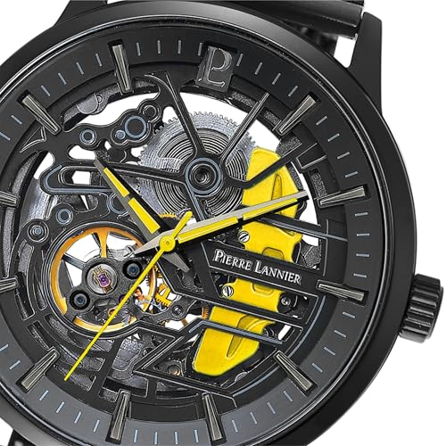 Pierre Lannier Paddock orologio automatico 43 mm acciaio