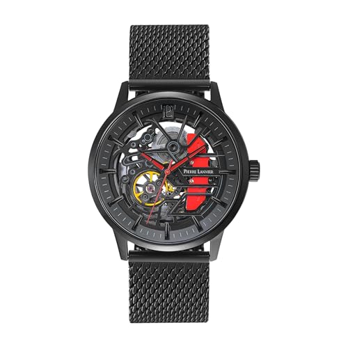 Pierre Lannier Paddock orologio automatico 43 mm acciaio